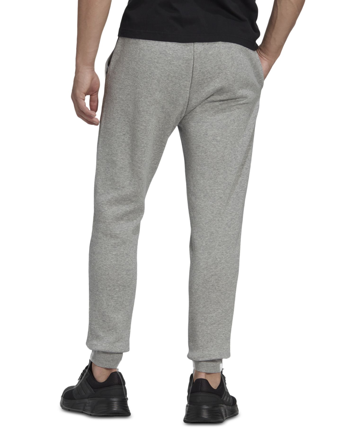 Men's Cozy Fleece Tapered Leg Mid-Rise Jogger Pants