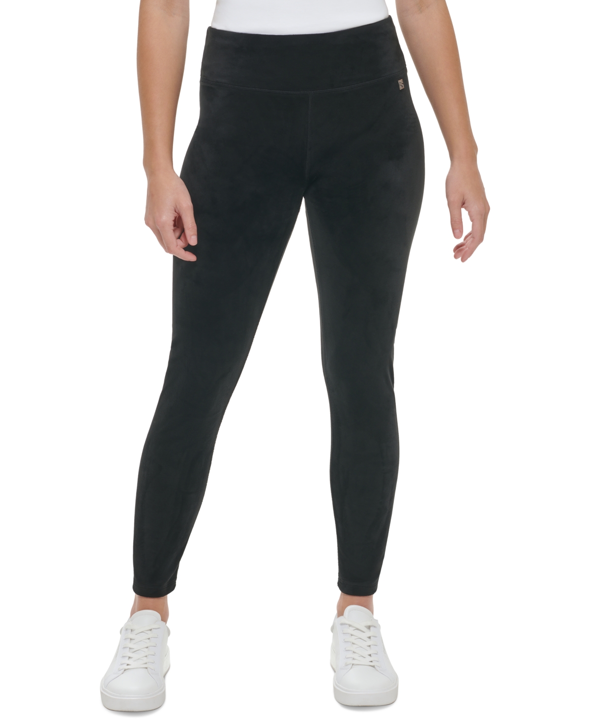 CALVIN KLEIN WOMEN'S VELOUR LEGGINGS