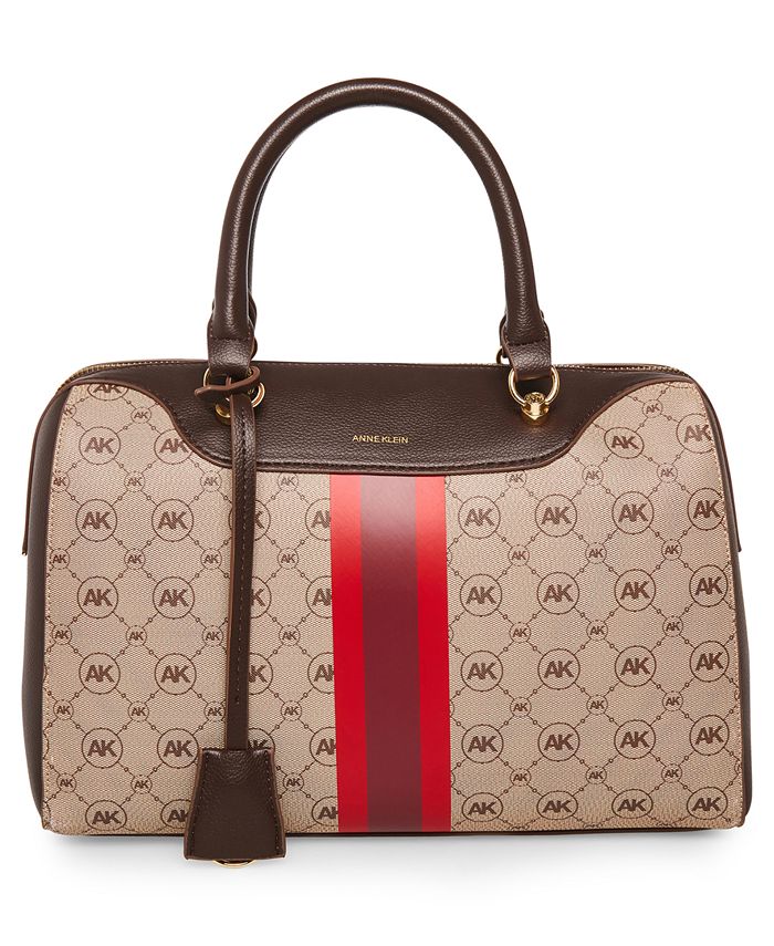 Anne klein 2025 top zip satchel