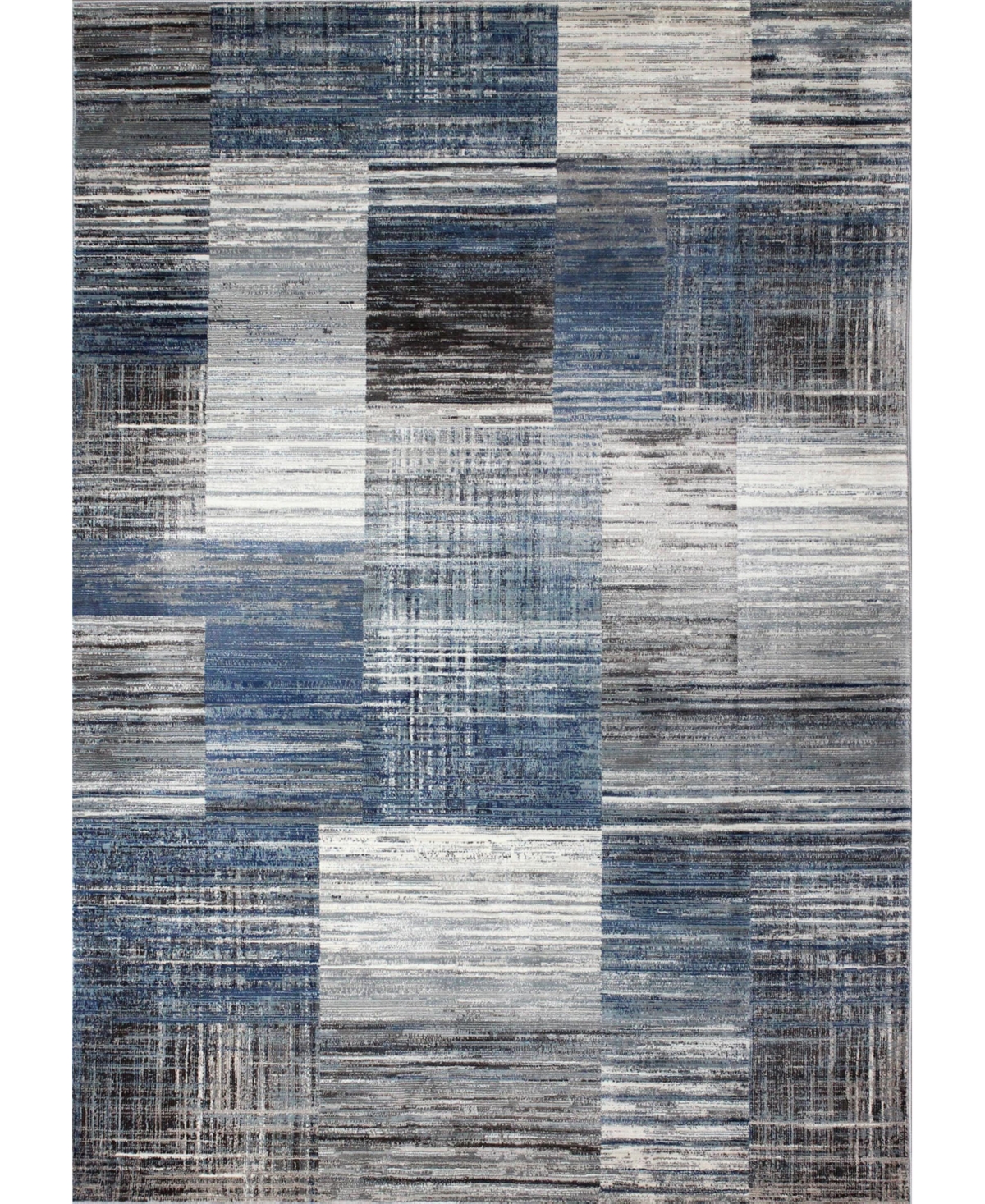 Bb Rugs Arbury ARB109 8'6in x 11'6in Area Rug - Blue, Beige