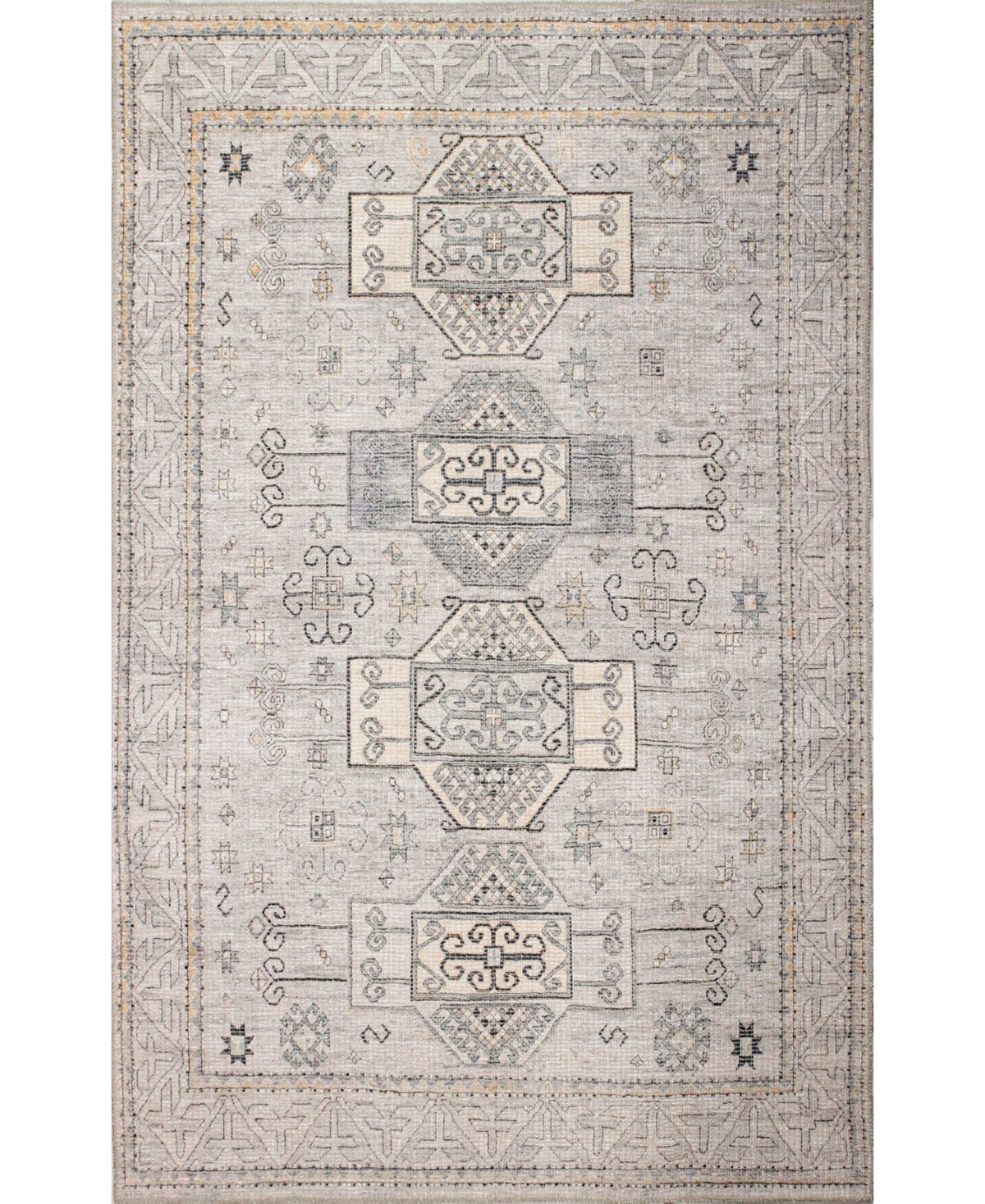 Bb Rugs Effects EFF211 8' x 10' Area Rug - Gray