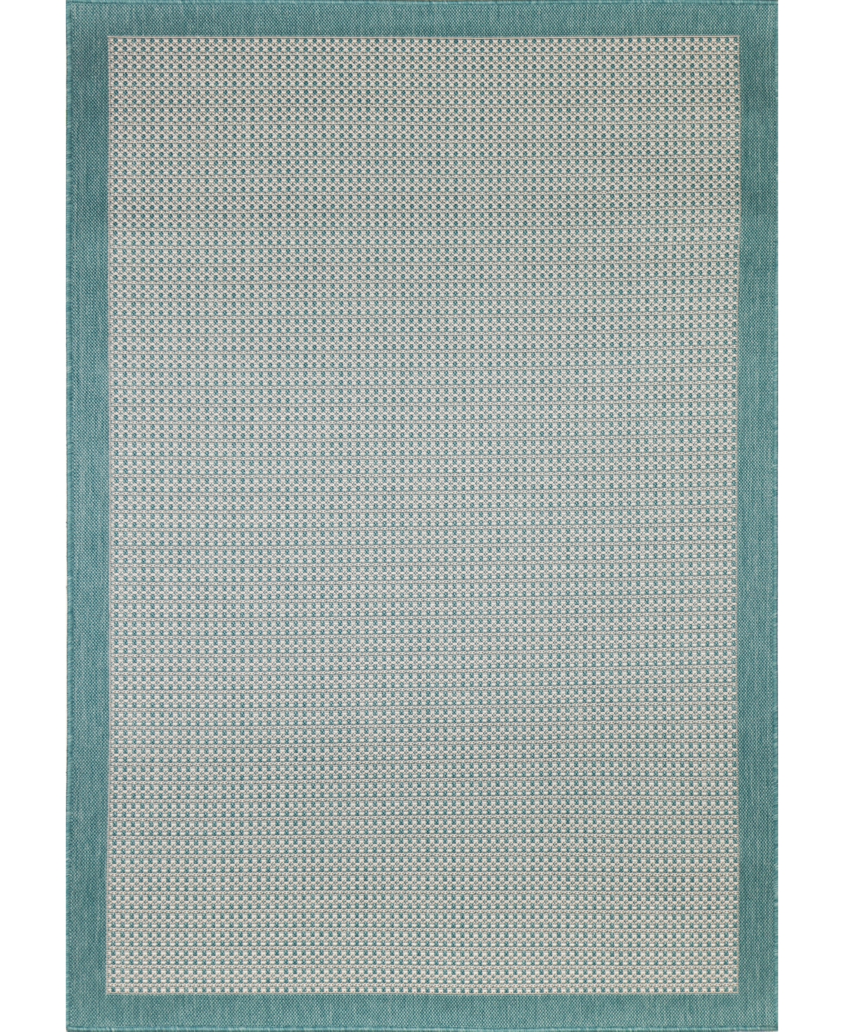 Bb Rugs Portico PRT102 8'6in x 11'6in Outdoor Area Rug - Aqua