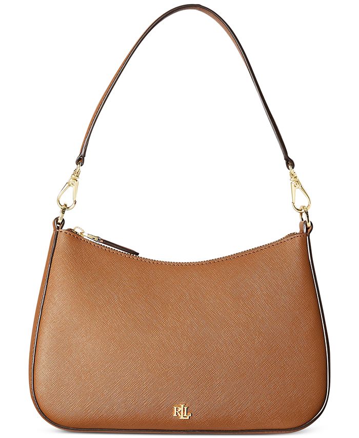 Lauren Ralph Lauren Crosshatch Leather Medium Danni Shoulder Bag & Reviews  - Handbags & Accessories - Macy's
