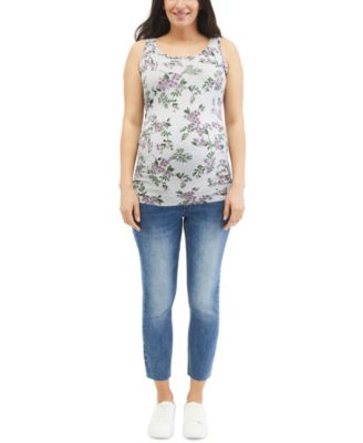 Motherhood Maternity - Maternity Ruched Tank Top