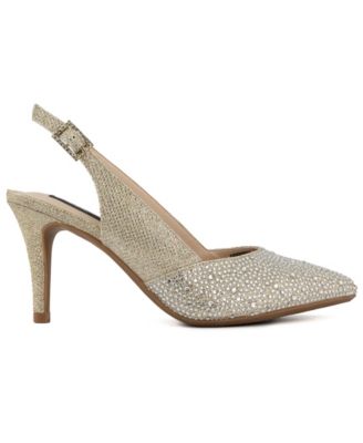 Women's Bernie Pointed Toe Slingback Dress Pumps
