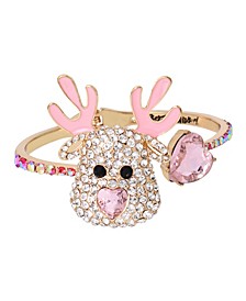 Reindeer Bangle Bracelet