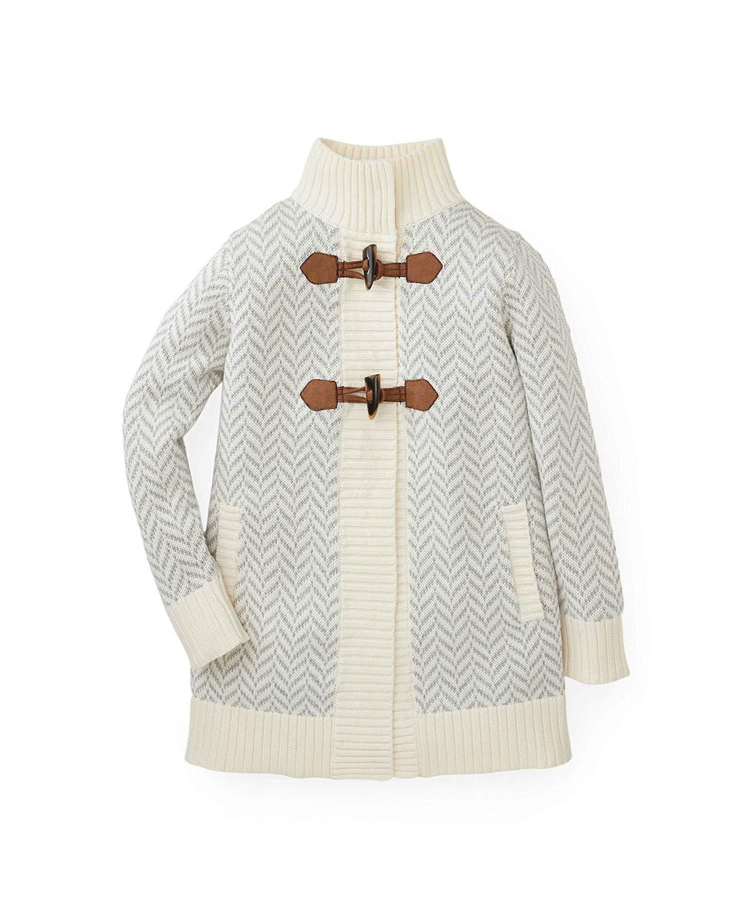 Baby Girls Hope and Henry Toggle Sweater Cardigan