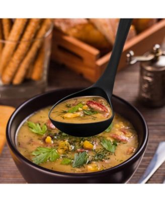 Large Nylon Soup Ladle Spoon with Comfortable Grip