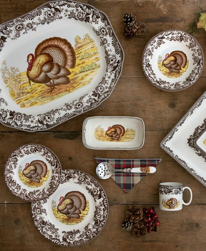 Spode Dinnerware, Woodland Turkey Collection - Macy's