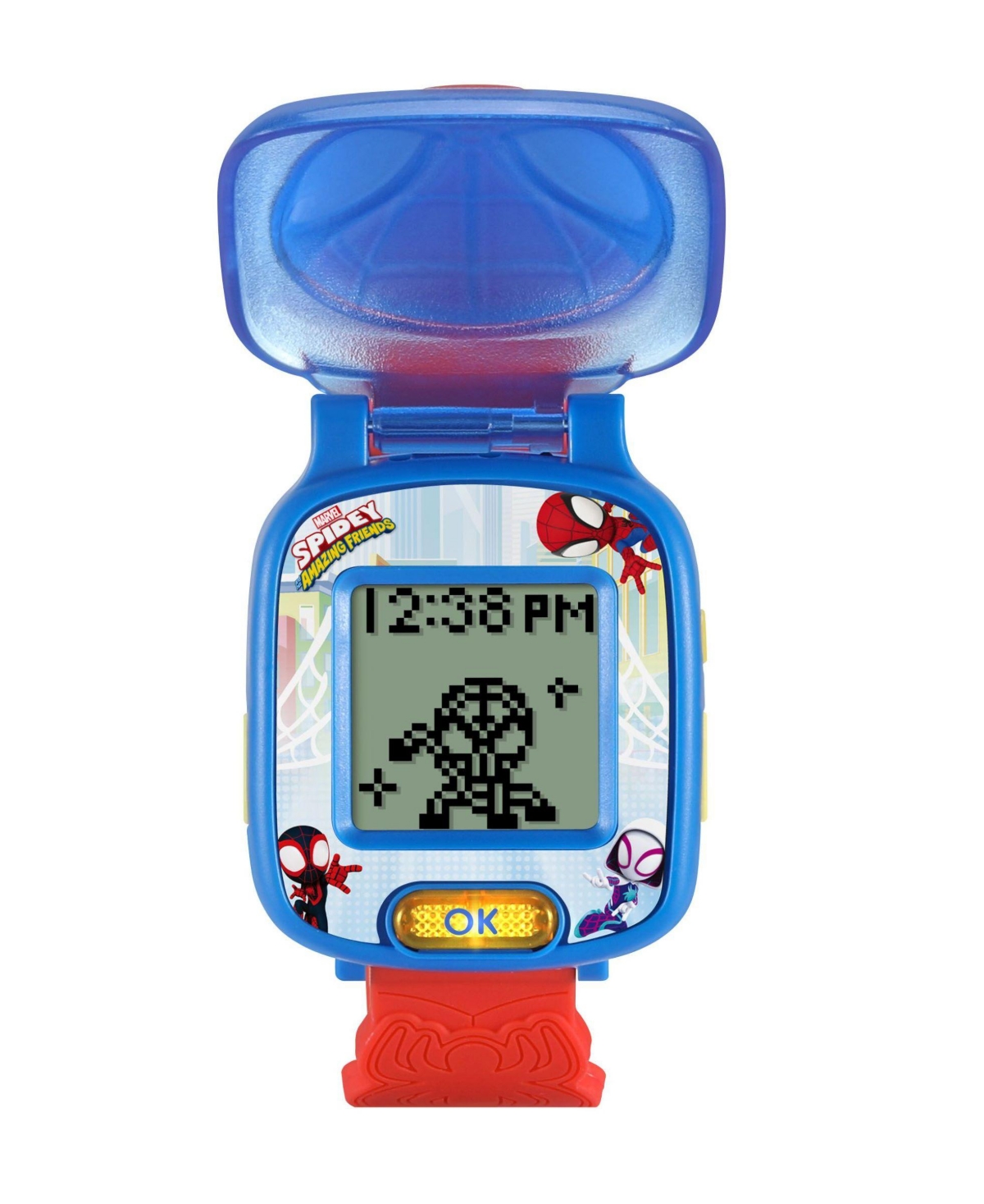 Vtech Kids' Spidey And His Amazing Friends Spidey Learning Watch In Multi