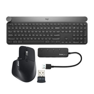 Logitech Craft Advanced Wireless Keyboard With Wireless Mouse - Macy's