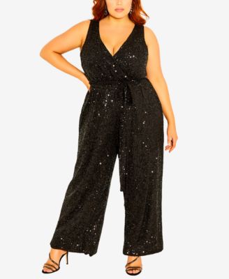 macy's womens plus size jumpsuits