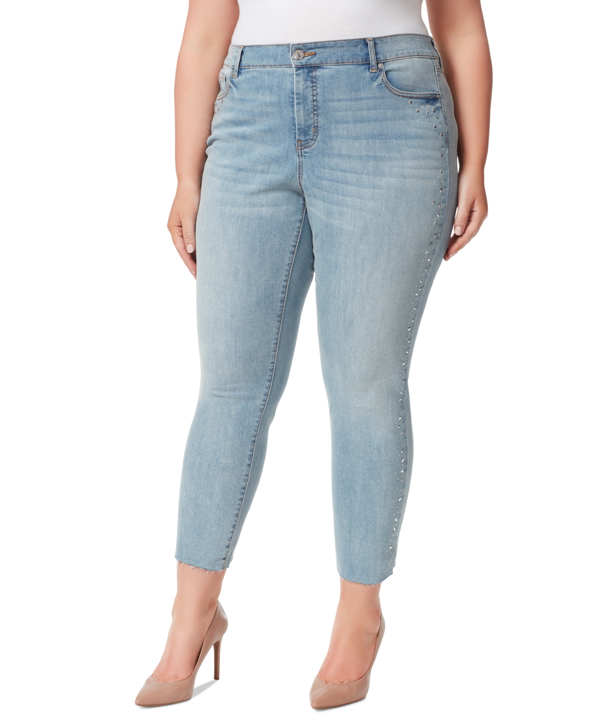 Jessica Simpson Women's Charmed Ankle Flare Jeans - Macy's
