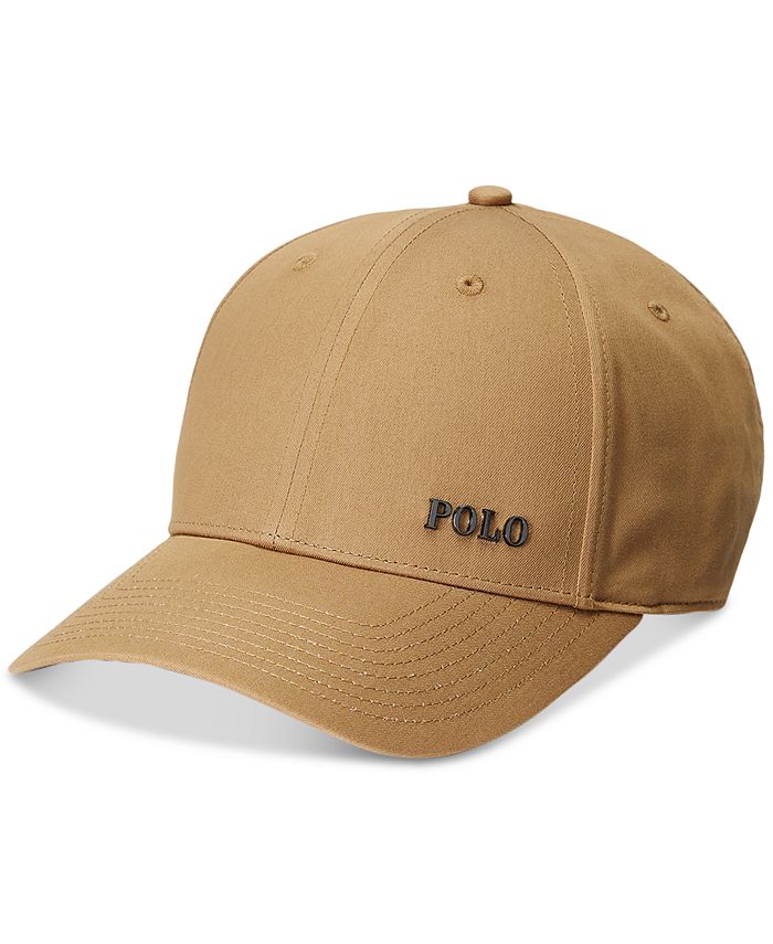 Polo Ralph Lauren Men's Logo-Plaque Ball Cap - Macy's