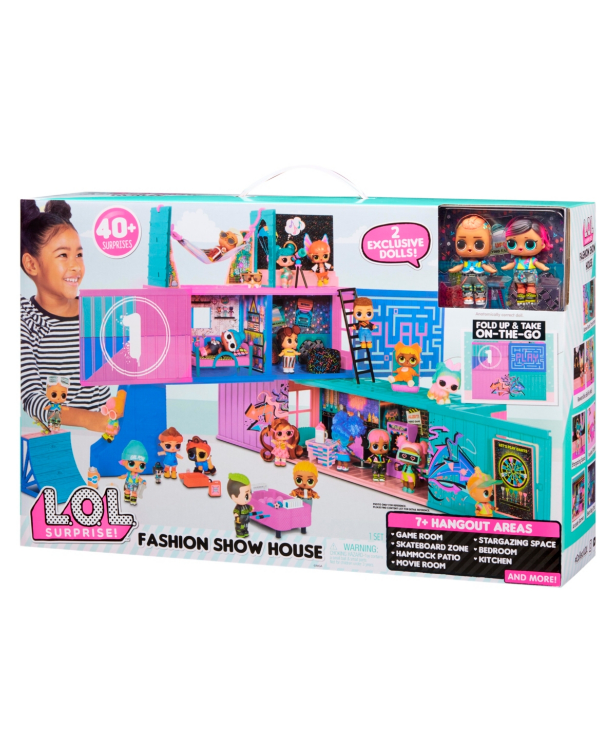 Shop Lol Surprise Fashion Show House Playset In Multicolor