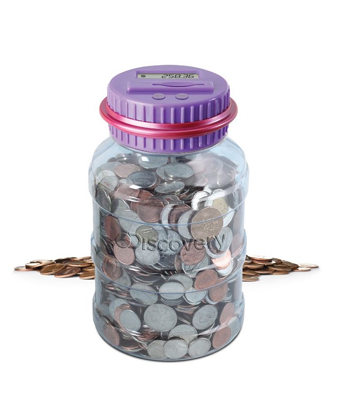 EZ-Count Money Jar Digital Coin Counter Electronic Piggy Banks