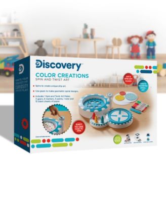Spiral and Spin Art Station-Set includes - Spin Station