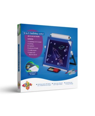 Kid's Art Tabletop 3 in 1 LED Easel Set, Created for Macy's
