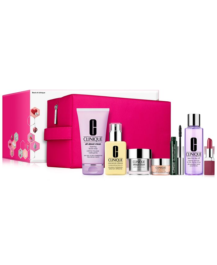 Clinique 8-Pc. Best Of Set (A value!) & Reviews - Free Gifts with Purchase - Beauty - Macy's