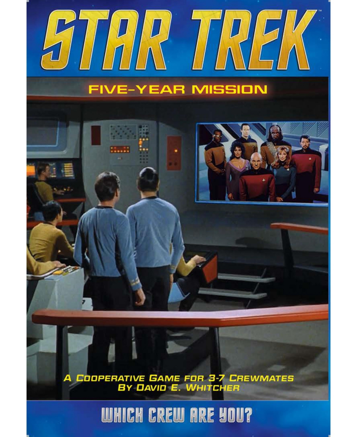Mayfair Star Trek Five Year Mission Board Game In Multi