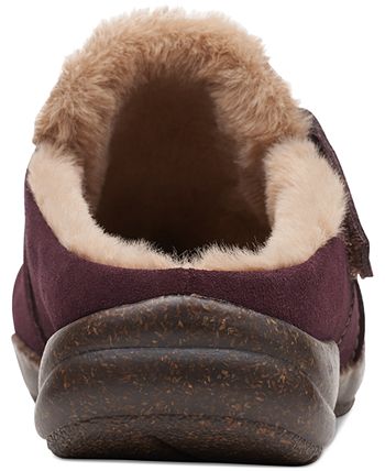 Clarks fur lined best sale clogs