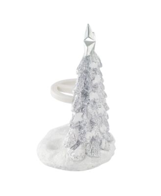Sparkle Snowflakes Holiday Resin Toothbrush Holder