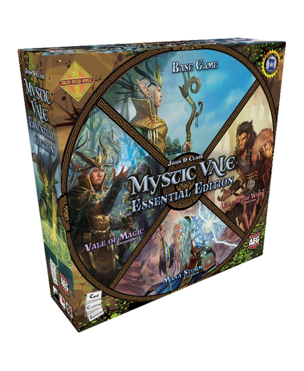 Alderac Entertainment Group Aeg Mystic Vale Essential Edition Base Game And 3 Expansions In Multi