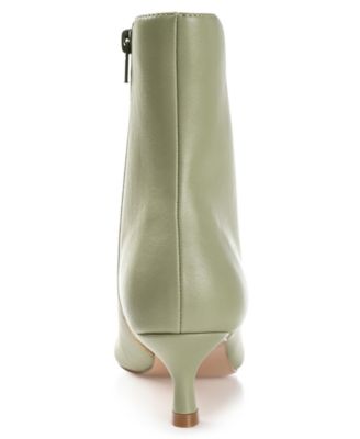 Women's Arely Kitten Heel Pointed Toe Dress Booties