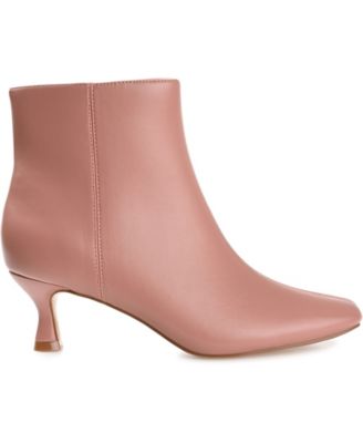 Women's Kelssa Square Toe Kitten Heel Dress Booties