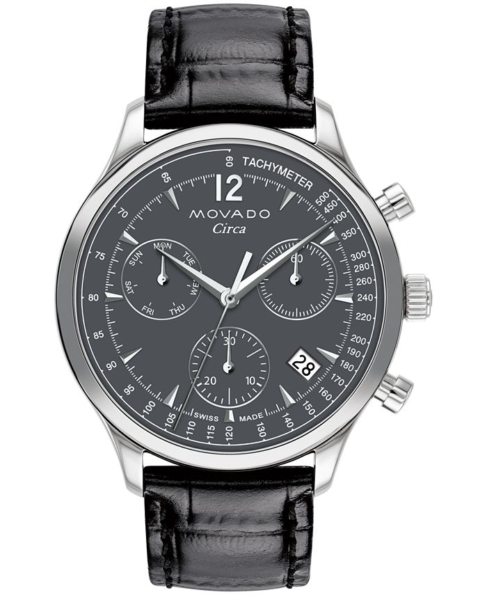 Movado men's circa chronograph watch 42mm hotsell