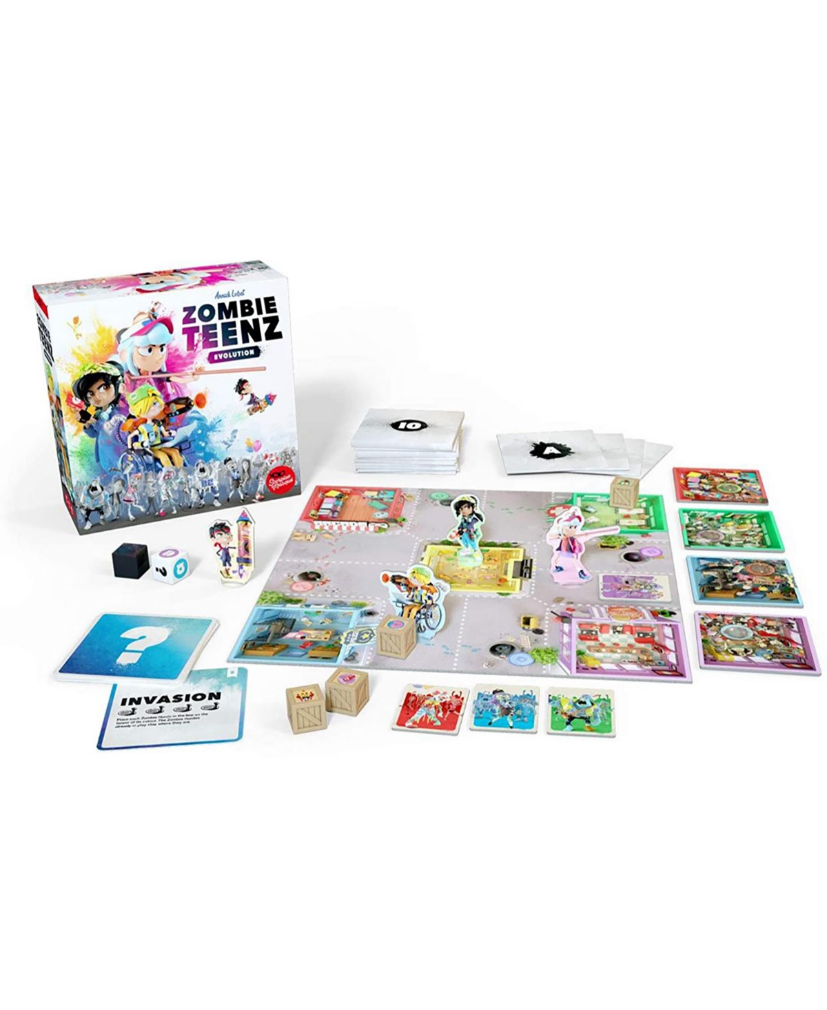Shop Iello Zombie Teenz Evolution Board Game In Multi