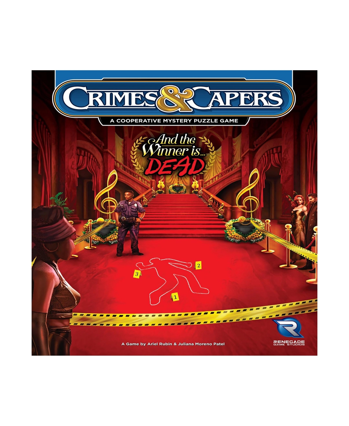 Shop Renegade Game Studios Crimes Capers And The Winner Is Dead Mystery Boardgame In Multi