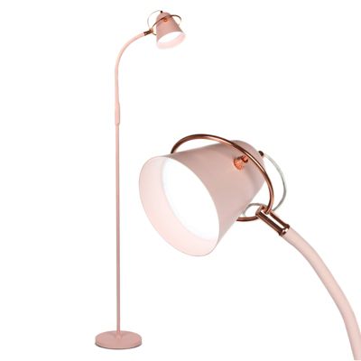 Zoey 65" LED Gooseneck Floor Lamp with Adjustable Light Colors