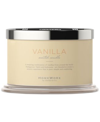 HomeWorx By Slatkin & Co. - HomeWorx Vanilla Scented Candle, 18 oz.