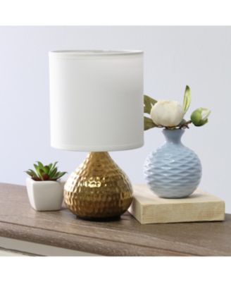 Hammered Drip Mini Table Lamp