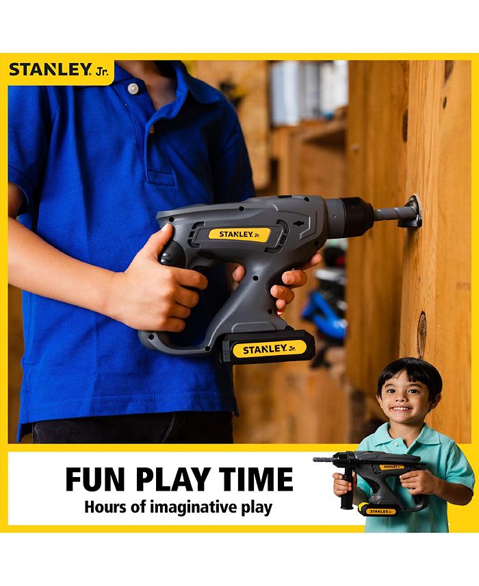 Stanley Jr. Battery Operated Toy Hammer Drill Macy's