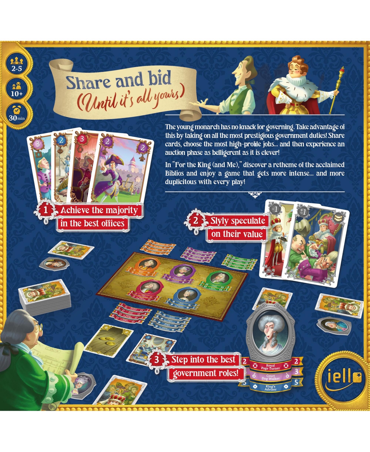 Shop Iello For The King And Me Board Game In Multi
