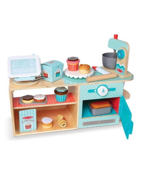 Детские игрушки Melissa and Doug Wooden La Patisserie Bakery 39 Piece Set