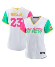 Women's San Diego Padres Soft as a Grape Black Plus Size V-Neck T-Shirt