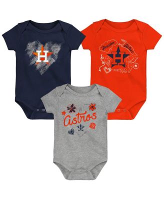 Outerstuff Infant Boys and Girls Orange, White, Heather Gray San