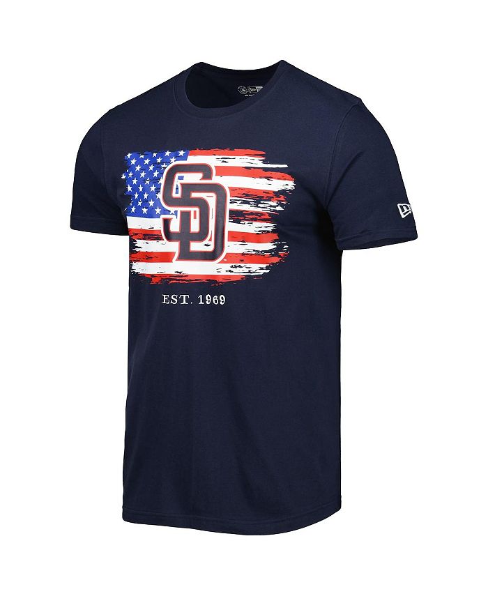 New Era Men's Navy San Diego Padres 4th of July Jersey Tshirt Macy's