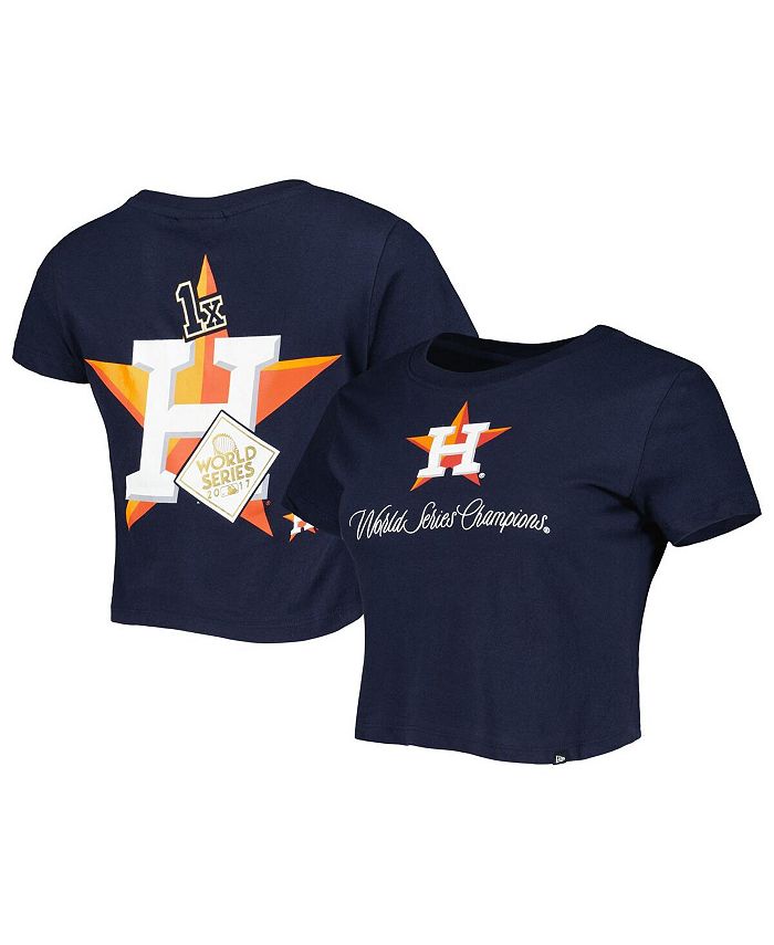 Houston Astros New Era Women's Historic Champs T-Shirt - Navy