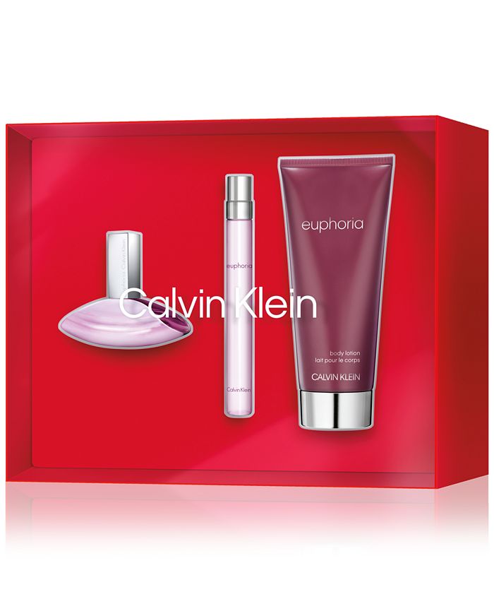 Calvin Klein 3-Pc. Euphoria Eau de Parfum Gift Set - Macy's