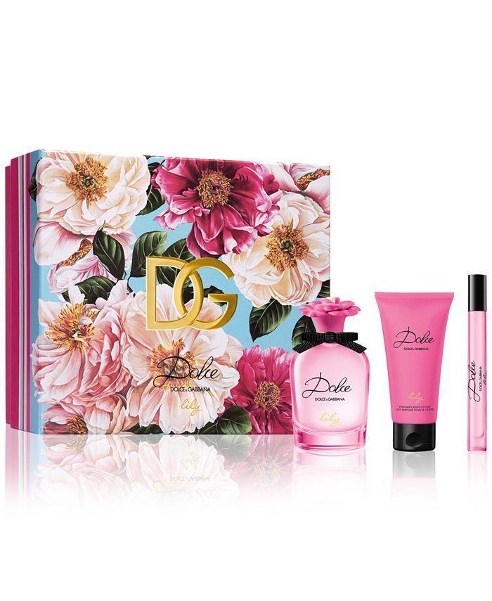 Macy's DOLCE&GABBANA 3-Pc. Dolce Lily Eau de Toilette Gift Set & Reviews -  Perfume - Beauty - Macy's