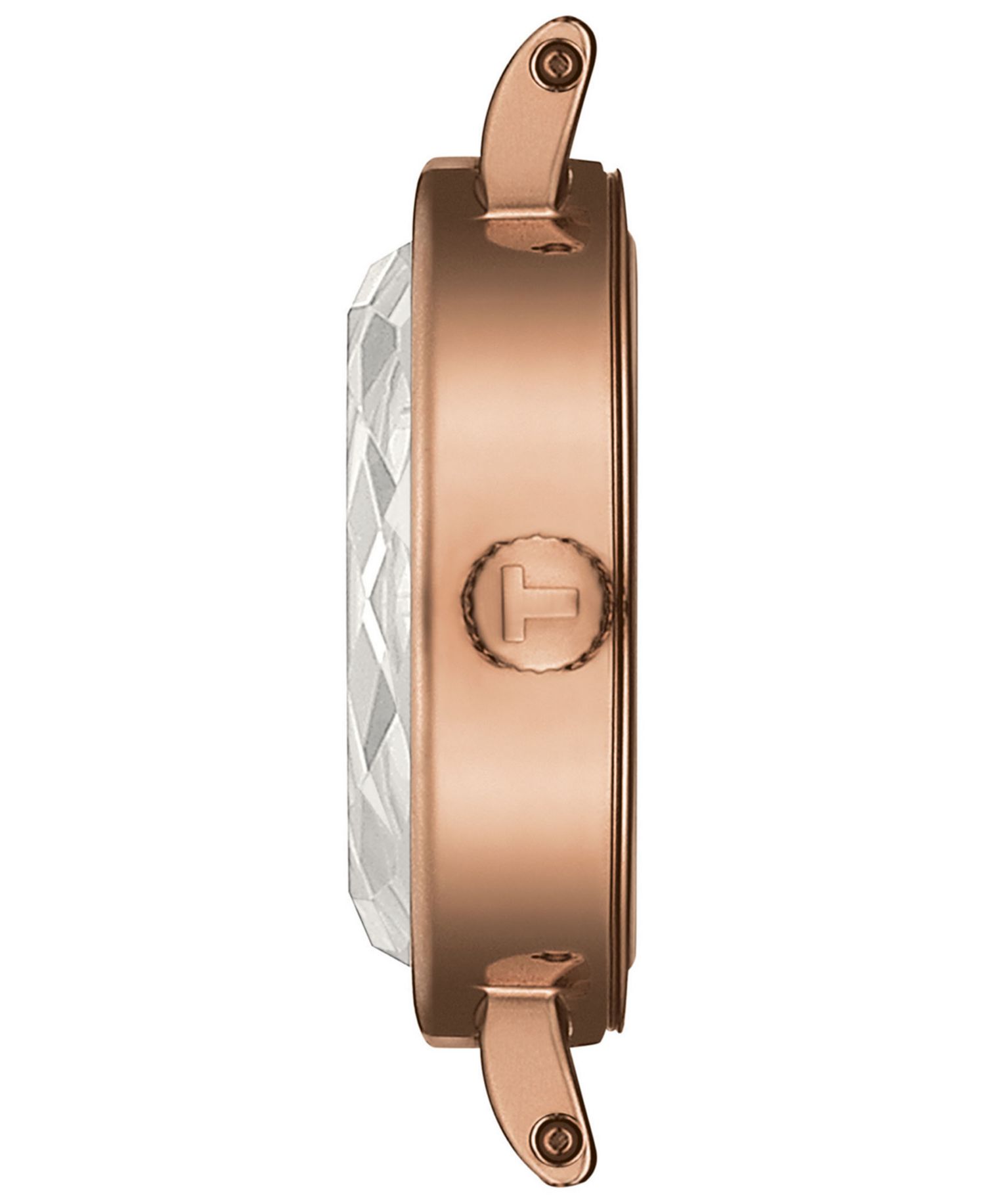 Women's Swiss Lovely Rose Gold PVD Stainless Steel Bracelet Watch 20mm