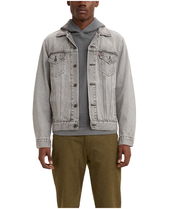 Levi's Men's Vintage-Like Fit Trucker Jacket, Created for Macy's & Reviews  - Coats & Jackets - Men - Macy's