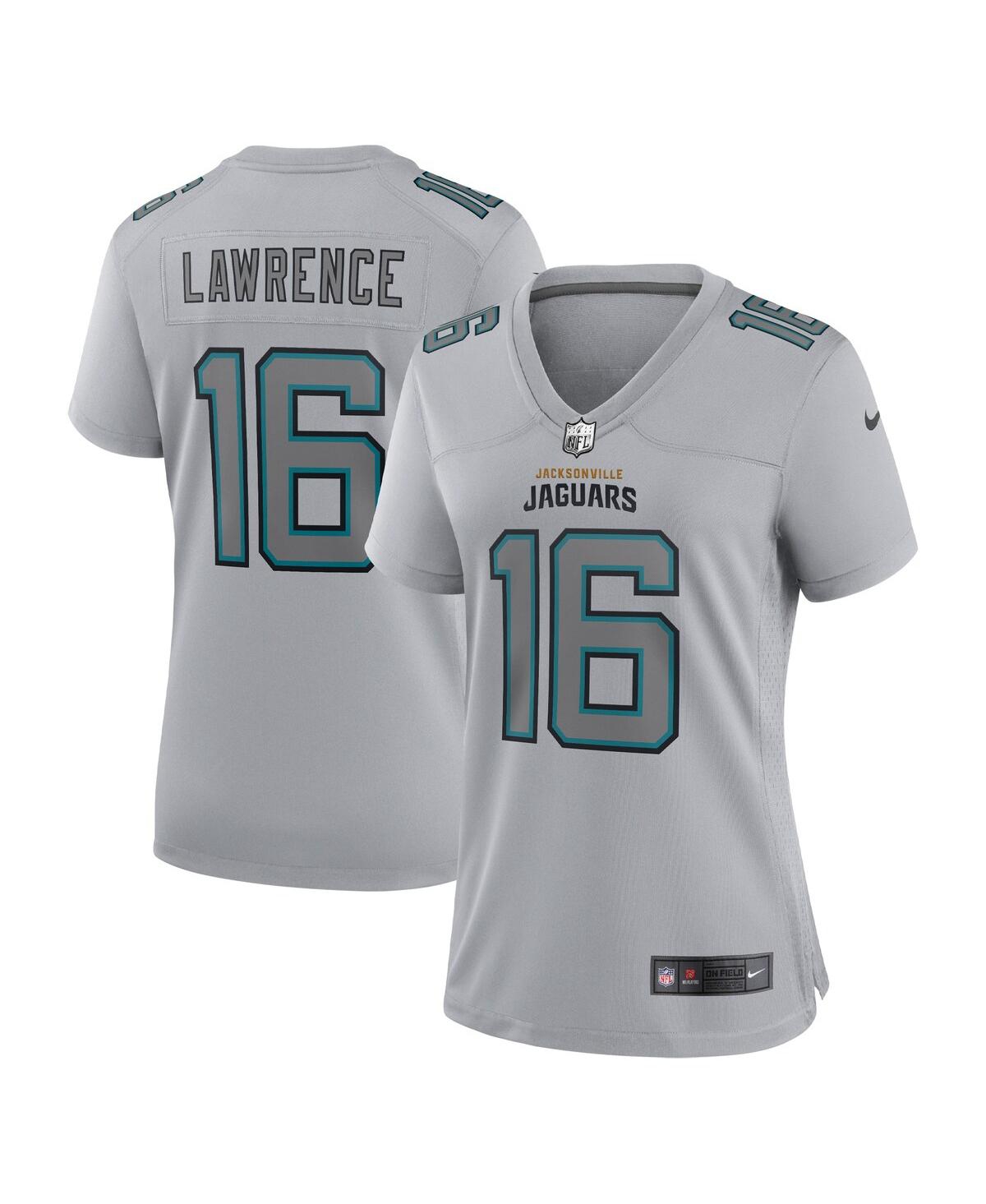 Women's Nike Trevor LawrenceJacksonville Jaguars Atmosphere Fashion Game Jersey - Gray