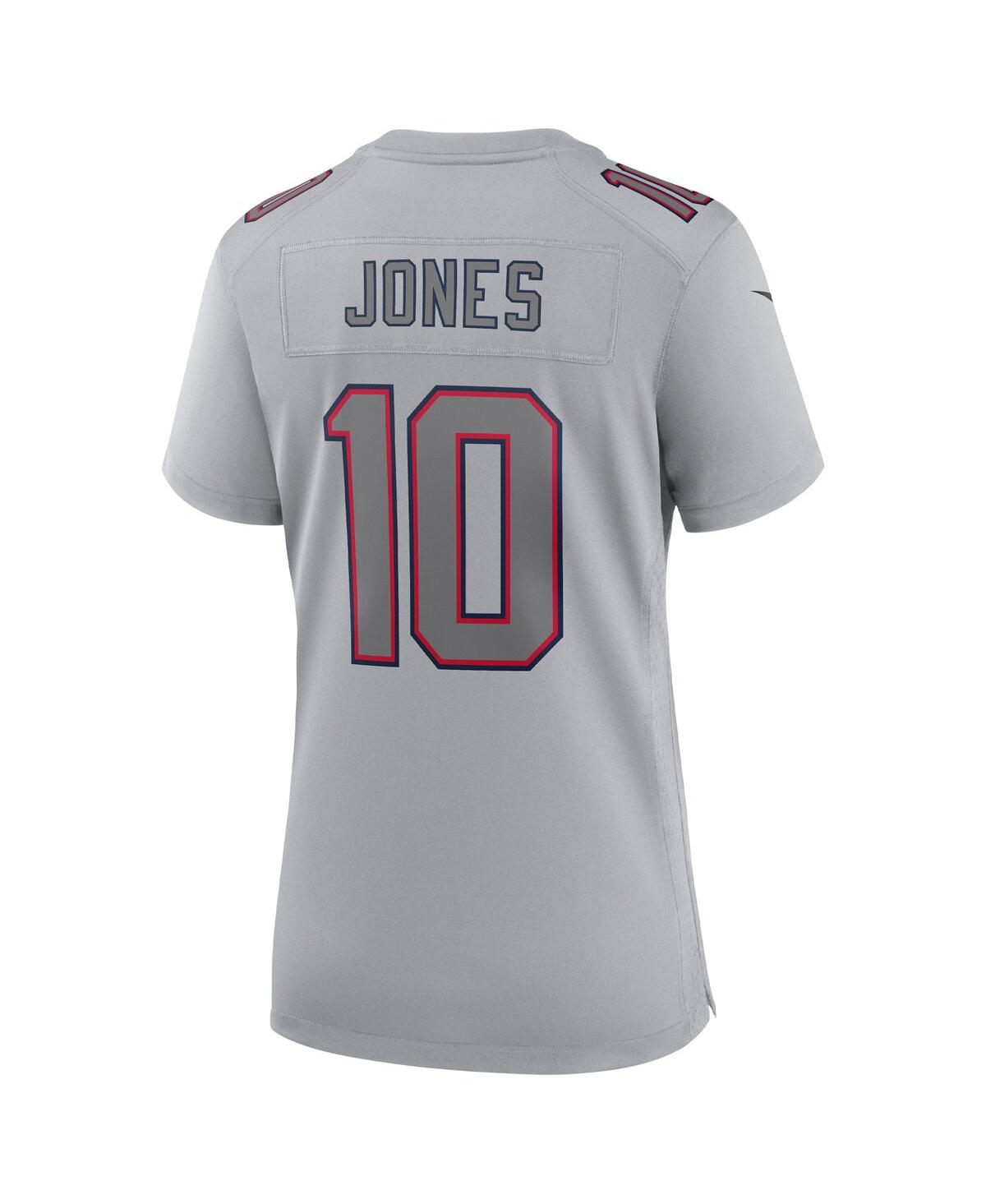 Women's Nike Mac JonesNew England Patriots Atmosphere Fashion Game Jersey - Gray