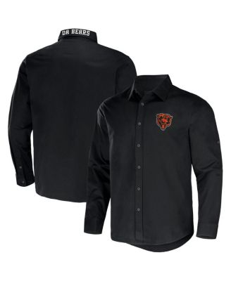 Fanatics Nfl X Darius Rucker Collection By Black Cincinnati Bengals  Convertible Twill Long Sleeve Button-up Shirt for Men