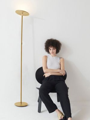 Sky Flux 67" LED Floor Lamp with 3 Color Temperature Options